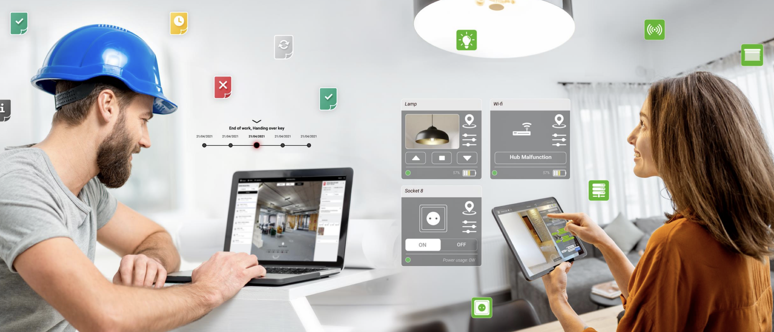 jumeau numérique pour une gestion intelligente des bâtiments.