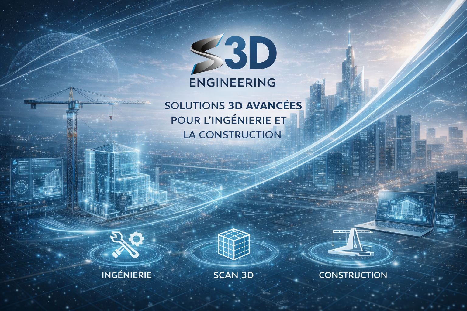 Réseau Européen®de Scan 3D bâtiment et industrie Certifié ISO 9001